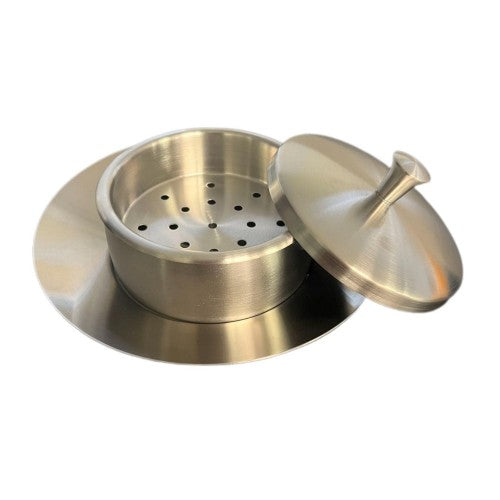 Stainless Steel Butter Dish with Lid, Elegant Multi-Purpose Butter Keeper with Draining Tray and Storage Plate - Ideal for Kitchen, Countertop, and Dining Table Use Stainless Steel Butter Dish with Lid, Elegant Multi-Purpose Butter Keeper with Draining Tray and Storage Plate - Ideal for Kitchen, Countertop, and Dining Table Use
